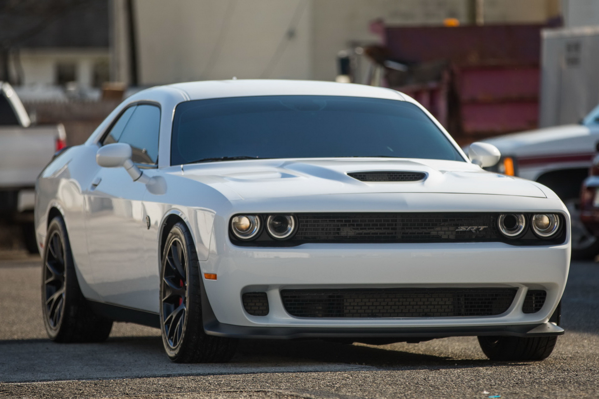 Man Up With This Barely Driven 6sp Manual 2016 Challenger SRT Hellcat