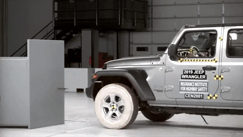 New Jeep Wrangler Flipped Over In Latest Crash Tests, Not Once, But Twice |  Carscoops