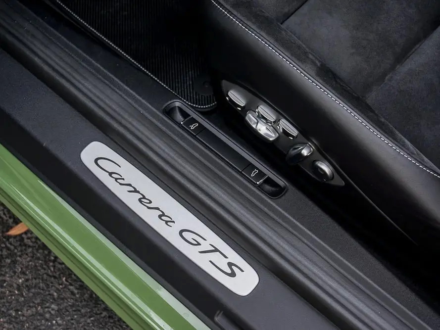 Olive Green Porsche 911 GTS Cabriolet Looks Like It Belongs In A Martini