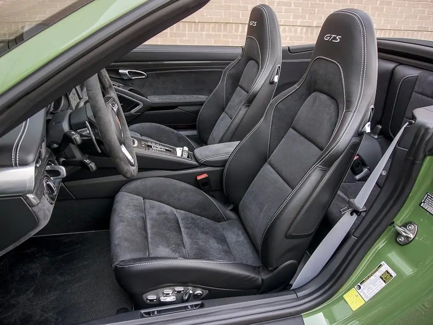 Olive Green Porsche 911 GTS Cabriolet Looks Like It Belongs In A Martini