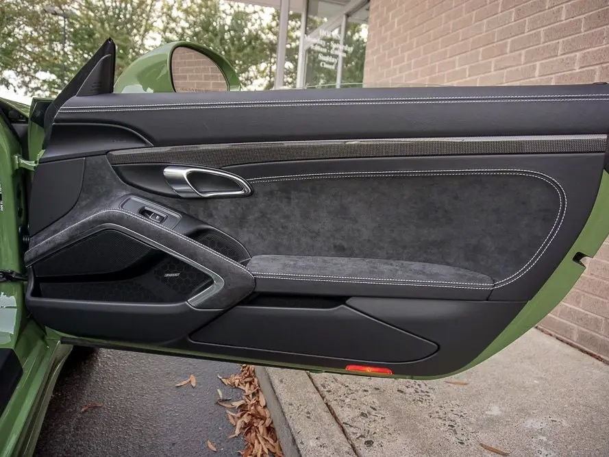 Olive Green Porsche 911 GTS Cabriolet Looks Like It Belongs In A Martini