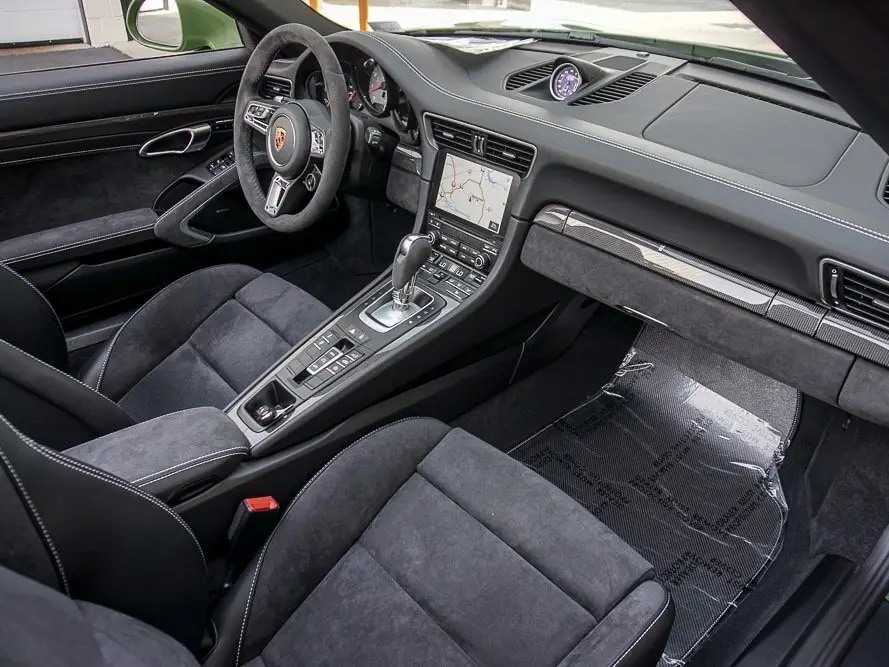 Olive Green Porsche 911 GTS Cabriolet Looks Like It Belongs In A Martini