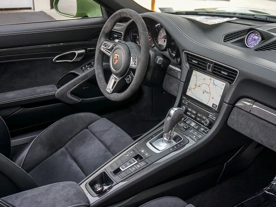 Olive Green Porsche 911 GTS Cabriolet Looks Like It Belongs In A Martini