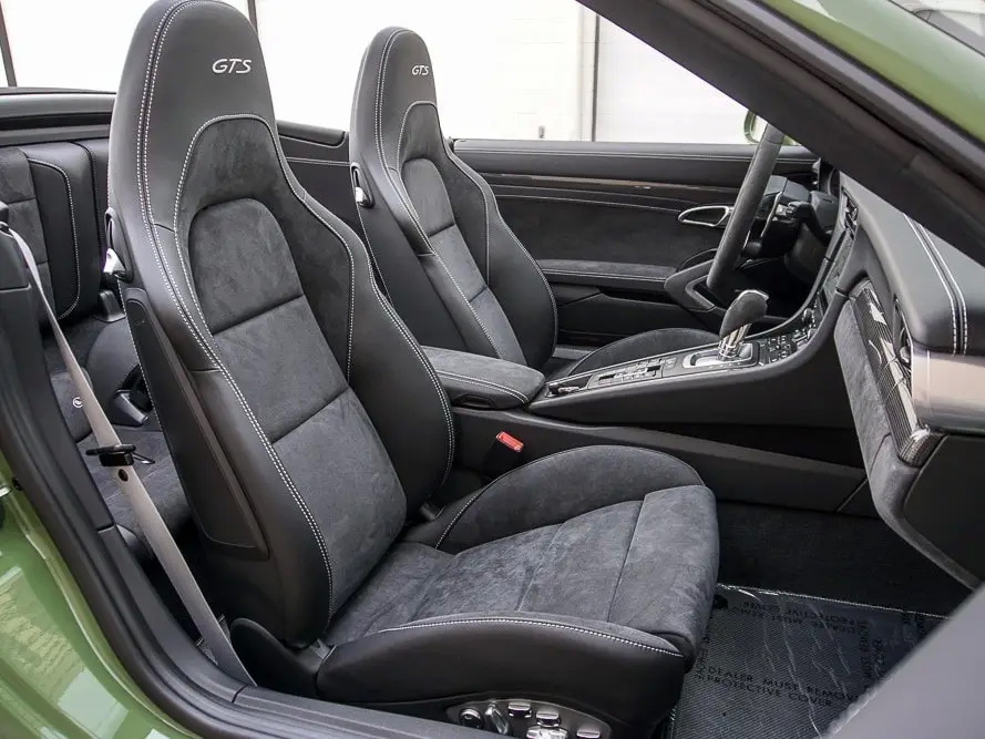 Olive Green Porsche 911 GTS Cabriolet Looks Like It Belongs In A Martini