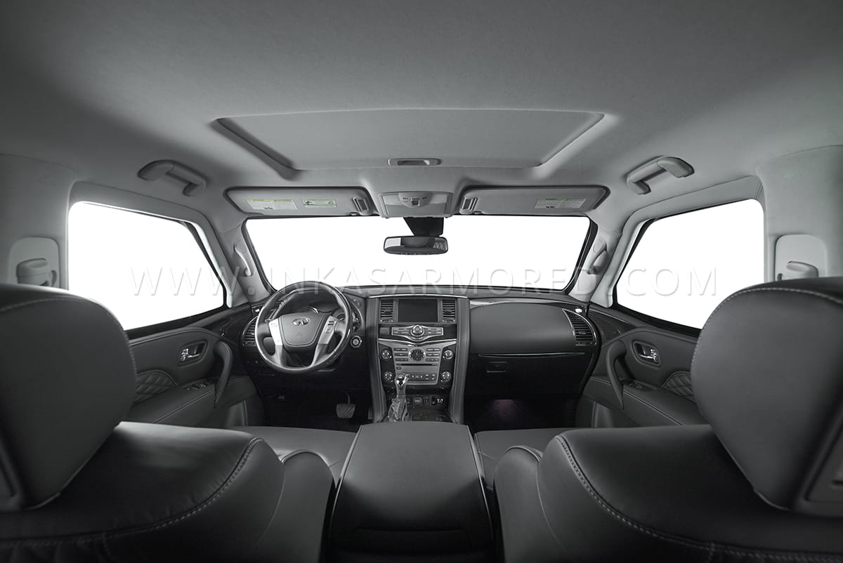 Armored 2020 Infiniti QX80 Gears Up To Withstand Assault Rifles And Grenades