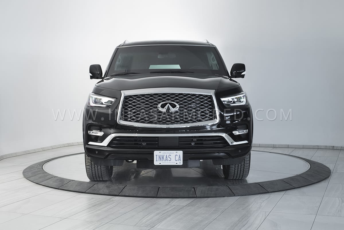 Armored 2020 Infiniti QX80 Gears Up To Withstand Assault Rifles And Grenades