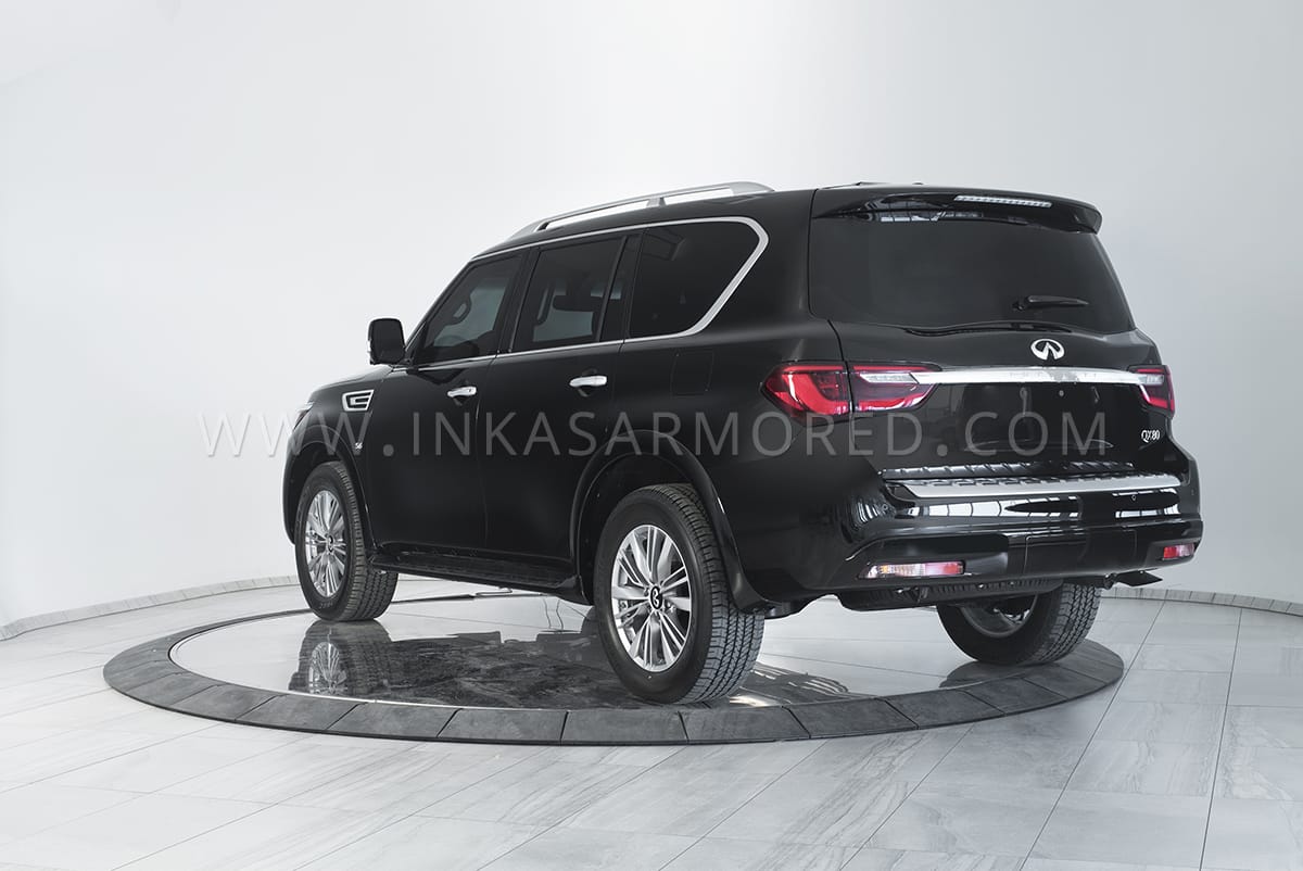 Armored 2020 Infiniti QX80 Gears Up To Withstand Assault Rifles And Grenades
