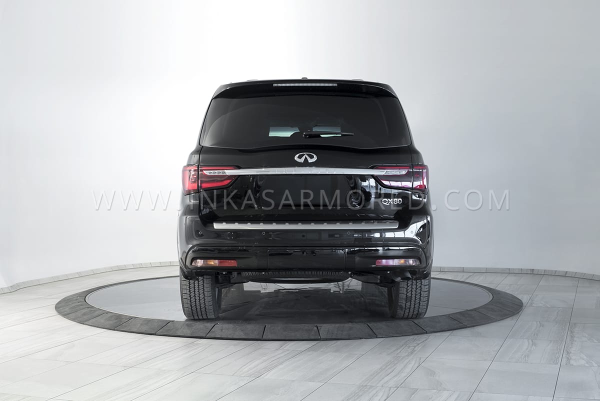 Armored 2020 Infiniti QX80 Gears Up To Withstand Assault Rifles And Grenades