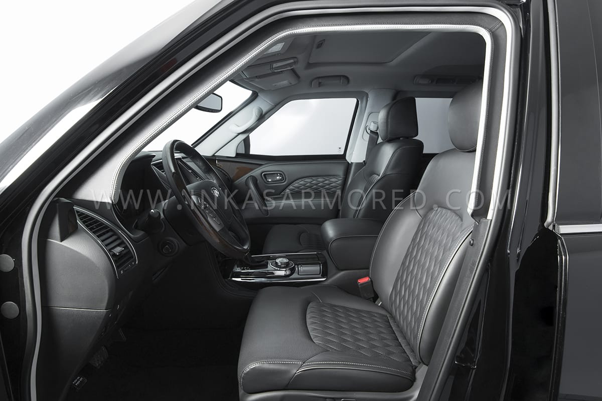 Armored 2020 Infiniti QX80 Gears Up To Withstand Assault Rifles And Grenades