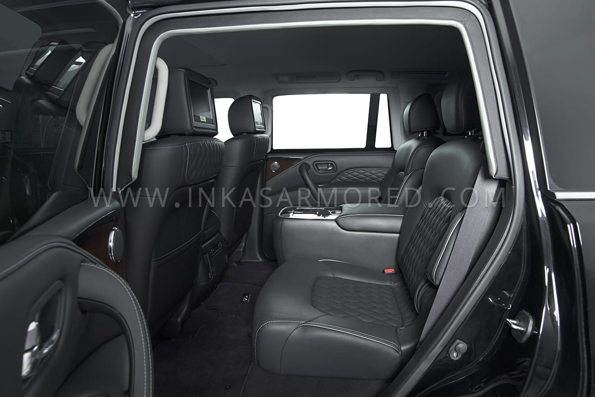 Armored 2020 Infiniti QX80 Gears Up To Withstand Assault Rifles And Grenades