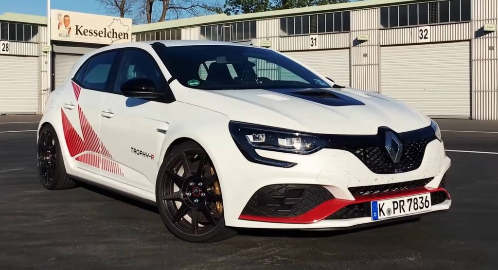 Sport Auto Laps Ring With Renault Megane Rs Trophy R 15 Sec Slower Than Official Record Run Carscoops