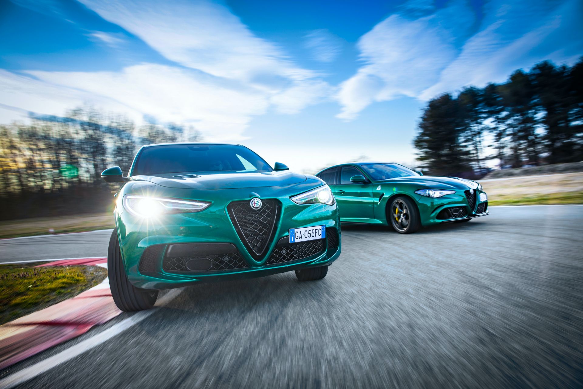 Facelifted Alfa Romeo Giulia And Stelvio Quadrifoglio Get Big Tech Updates, Subtle Styling Tweaks