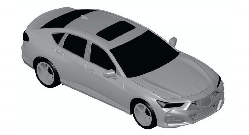  2021 Acura TLX: Official Patent Images Paint A Sleek Look For Midsize Sedan