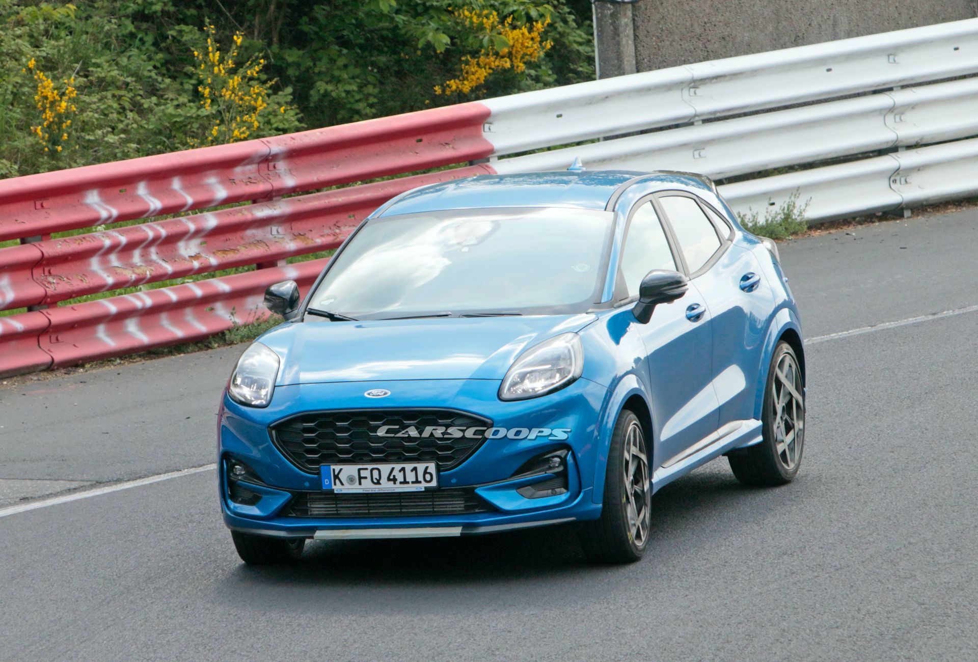 Undisguised 2021 Ford Puma ST Returns To The Nürburgring For Last-Minute Testing