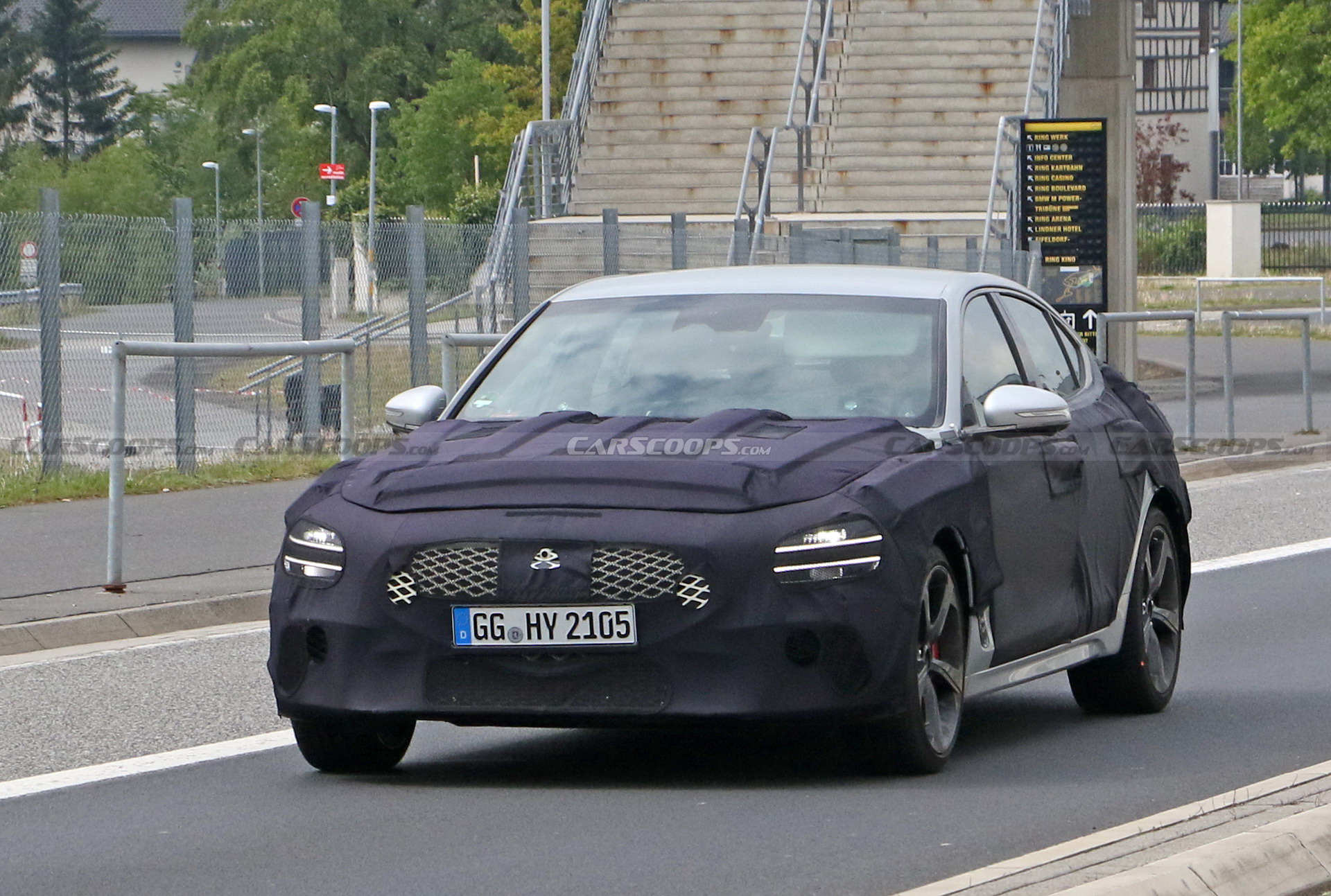 2022 Genesis G70 Facelift Coming With New G80 And GV80 Styling Cues