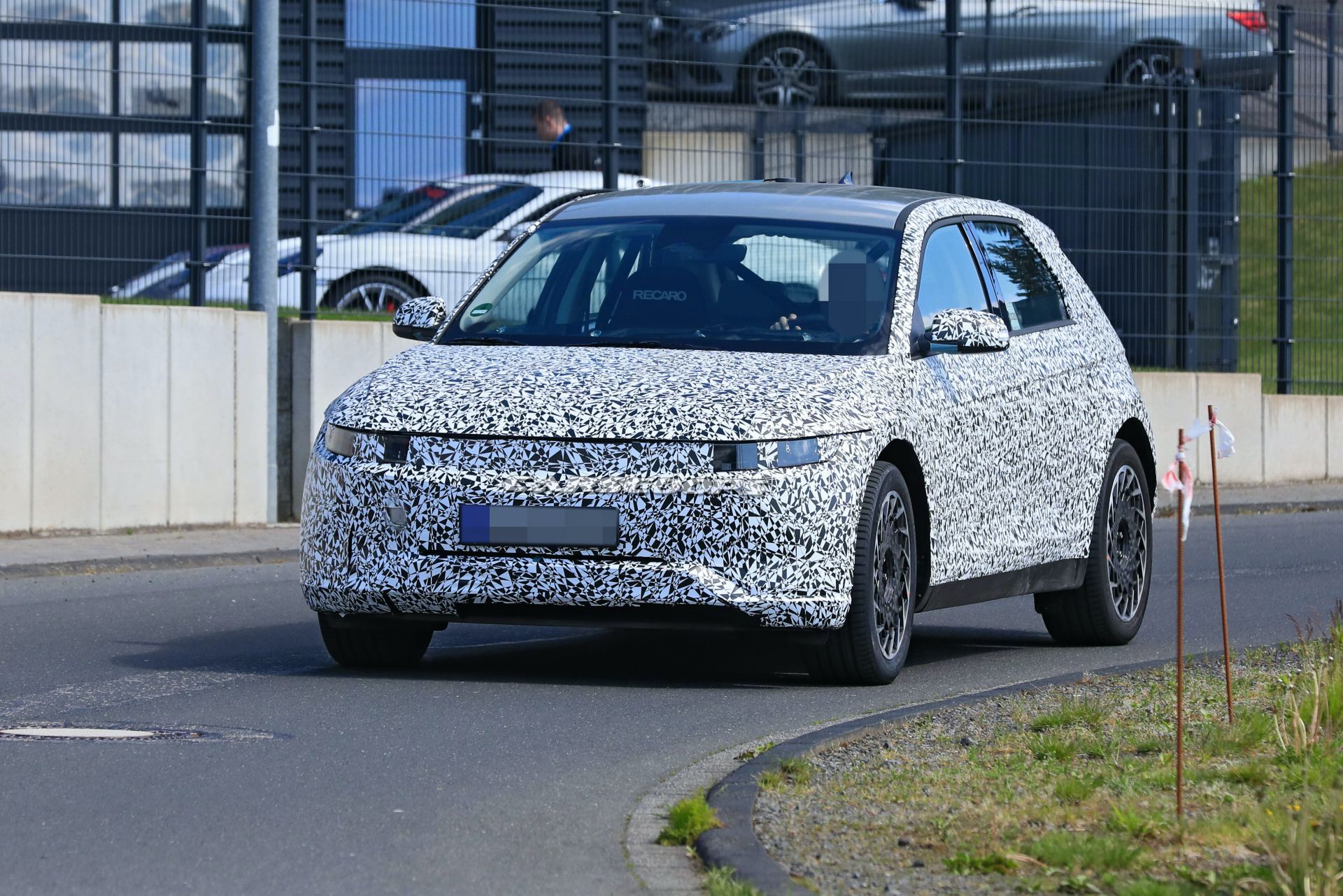 New Spy Photos Of The 2021 Hyundai 45 Retro Electric Compact Crossover