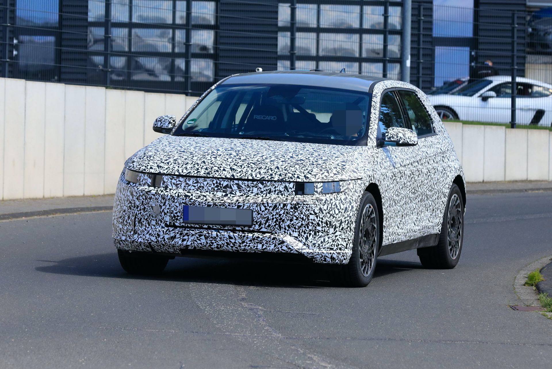 New Spy Photos Of The 2021 Hyundai 45 Retro Electric Compact Crossover