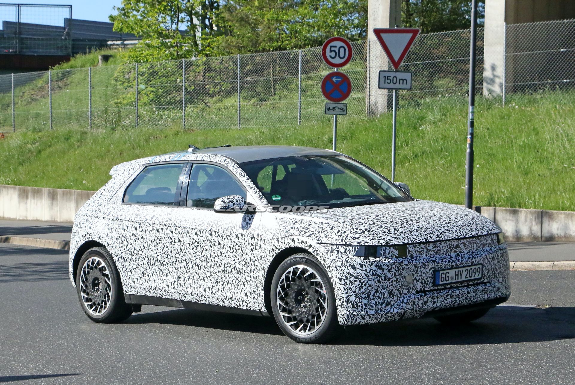 New Spy Photos Of The 2021 Hyundai 45 Retro Electric Compact Crossover