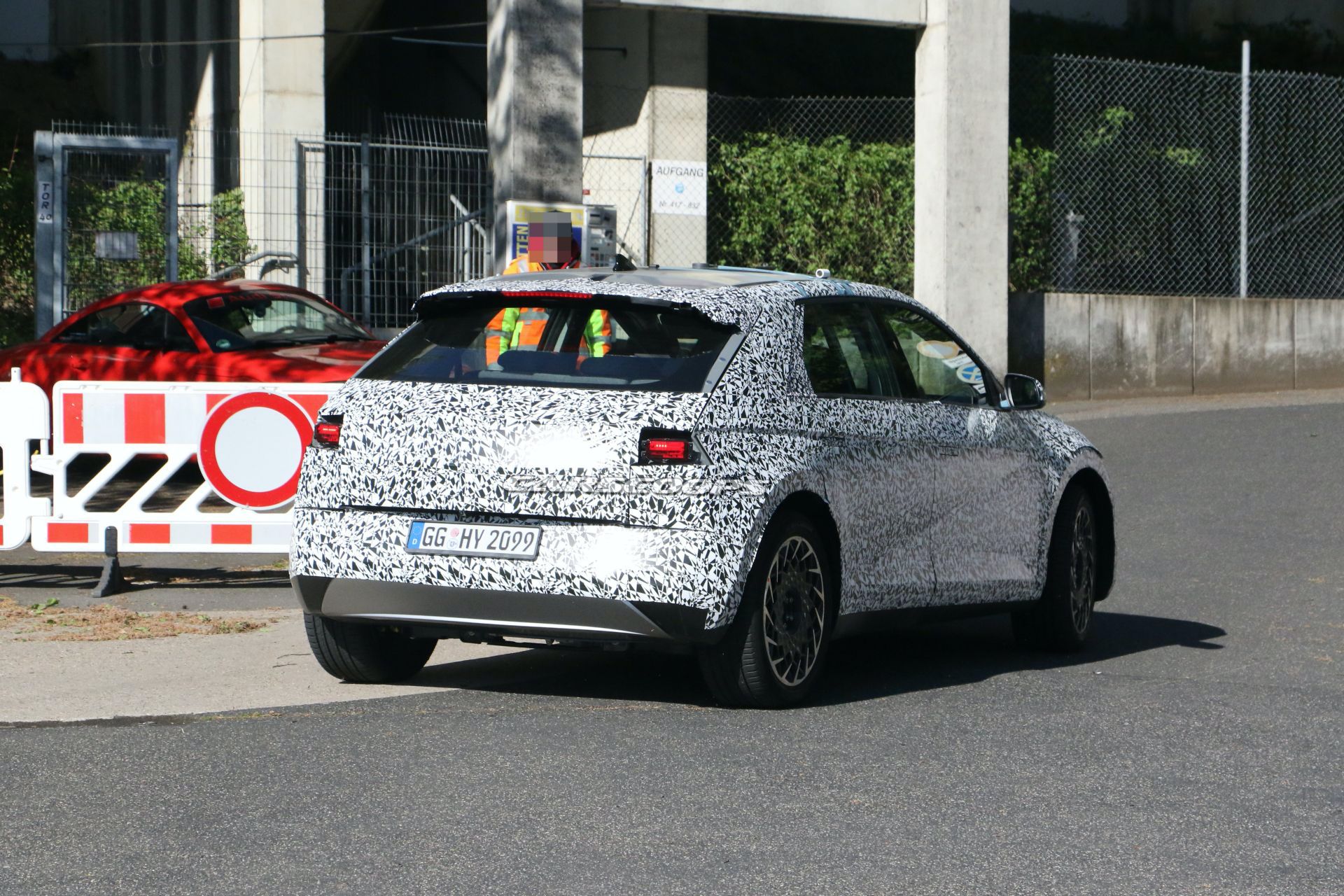 New Spy Photos Of The 2021 Hyundai 45 Retro Electric Compact Crossover