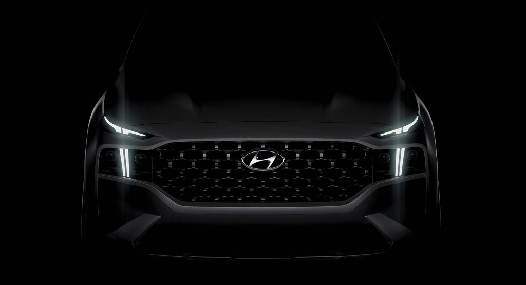  New 2021 Hyundai Santa Fe Teased And It’s More Than Just A Facelift