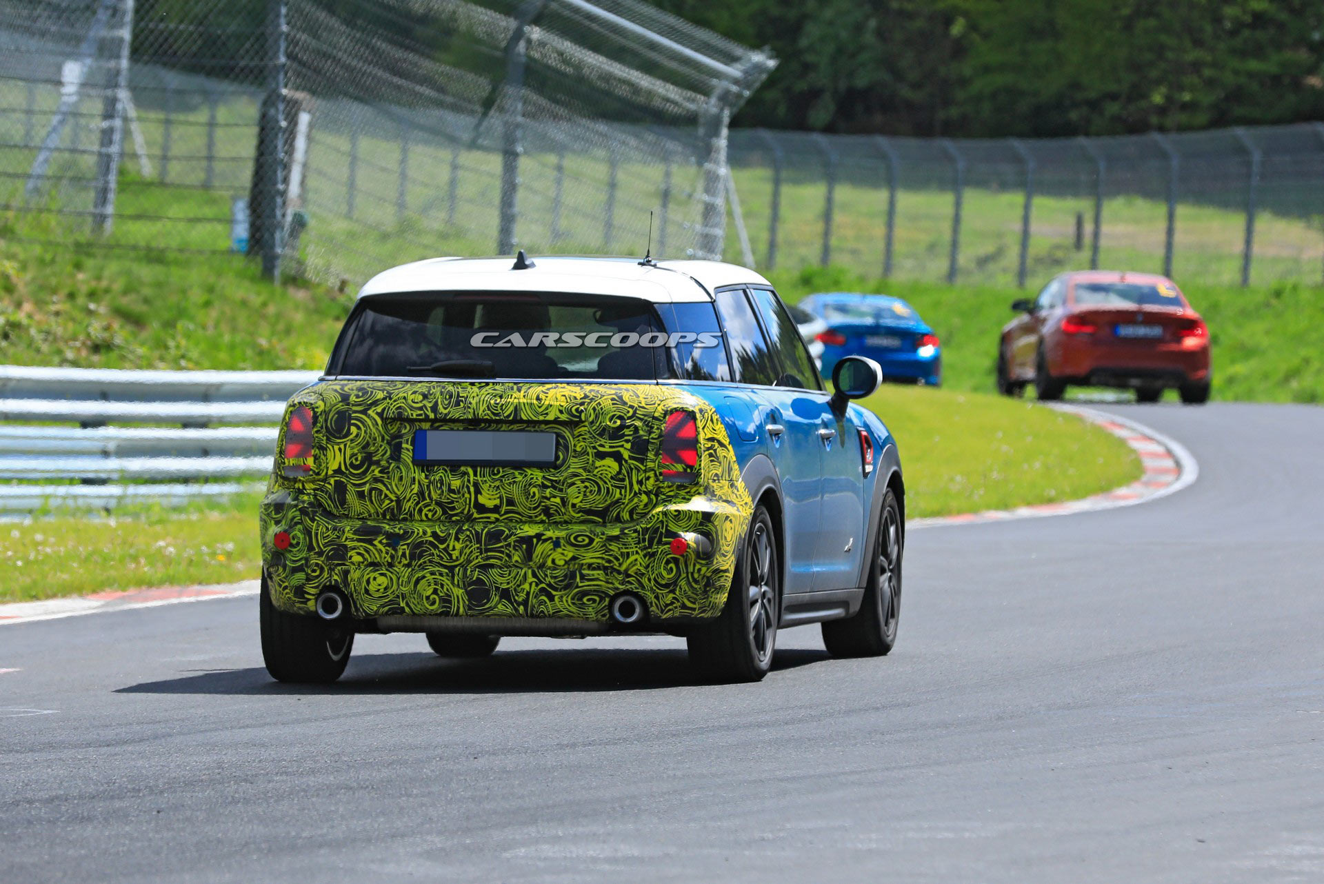 2021 MINI Countryman Shows Familiar Looking Skin And New Digital Instrument Cluster