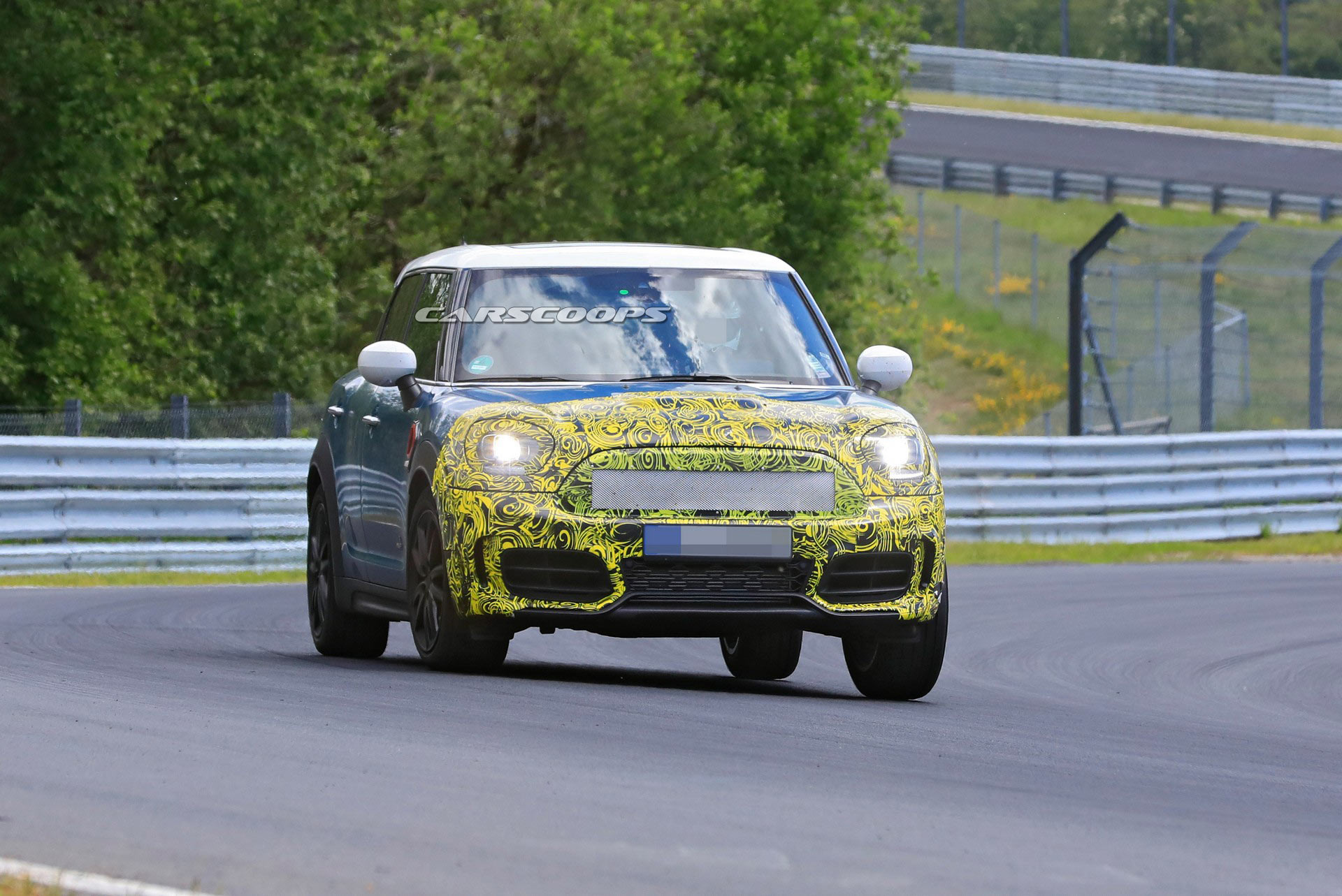 2021 MINI Countryman Shows Familiar Looking Skin And New Digital Instrument Cluster