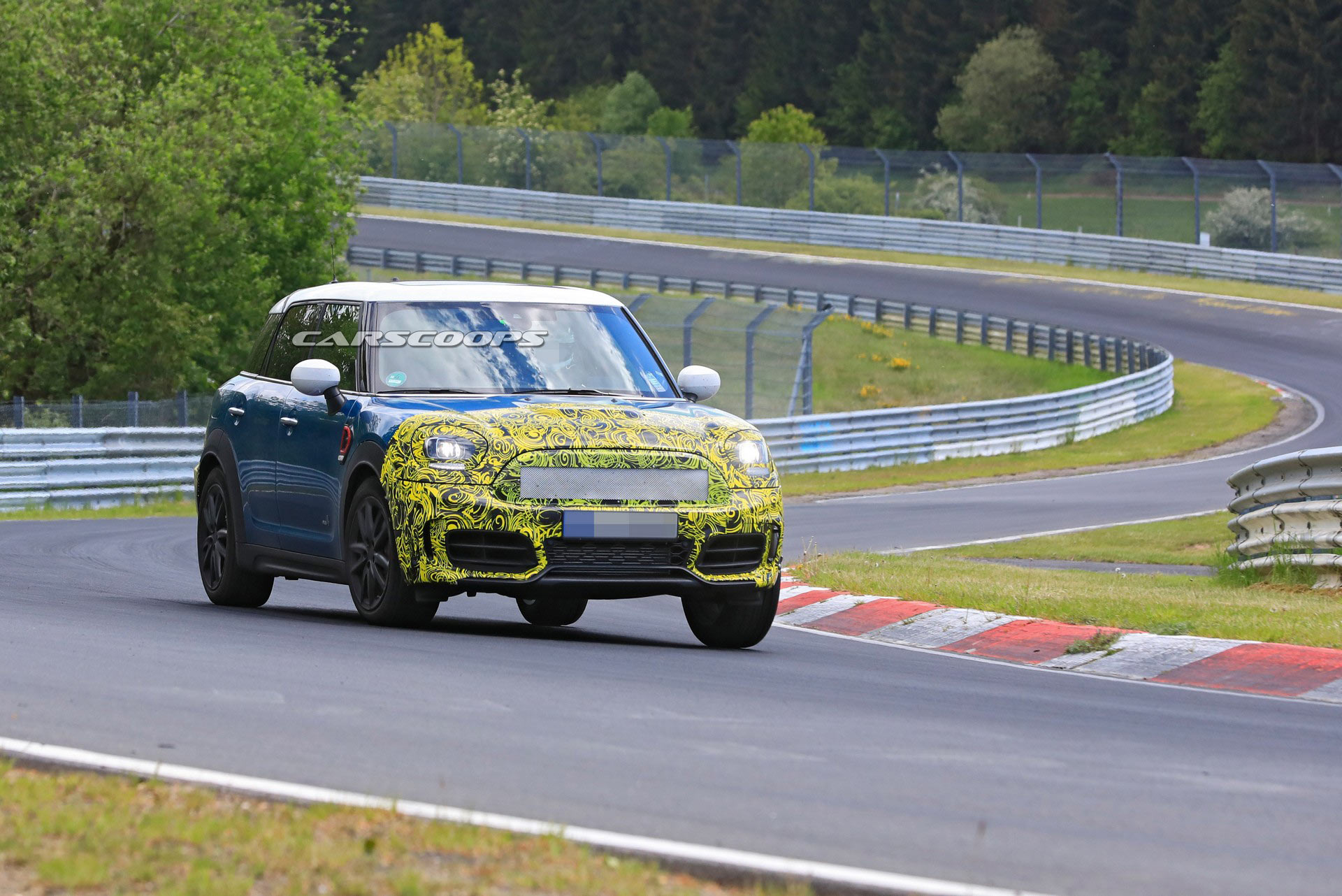2021 MINI Countryman Shows Familiar Looking Skin And New Digital Instrument Cluster