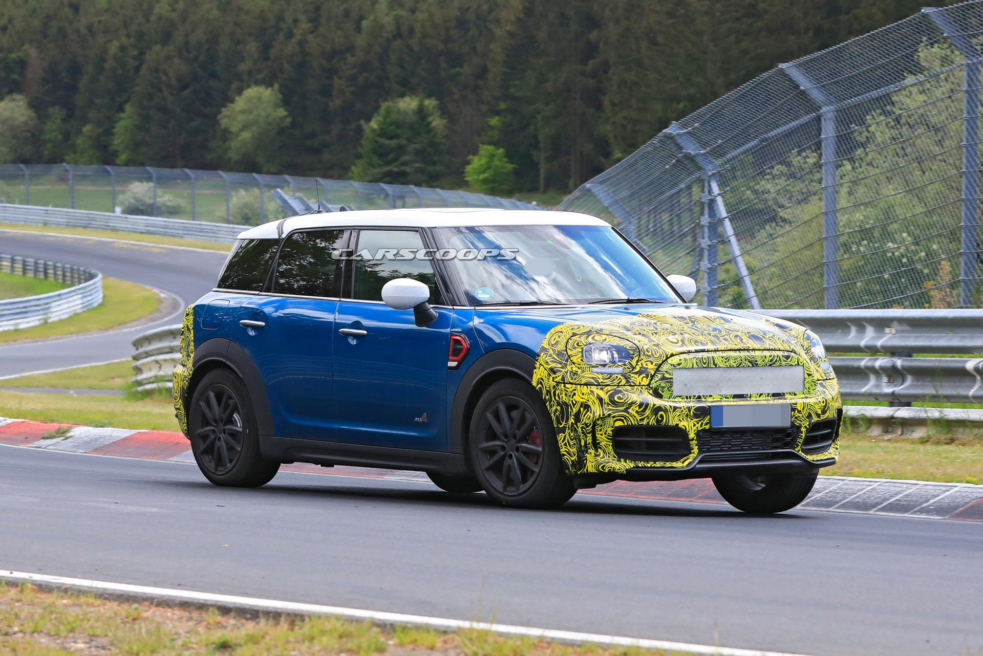 2021 MINI Countryman Shows Familiar Looking Skin And New Digital Instrument Cluster