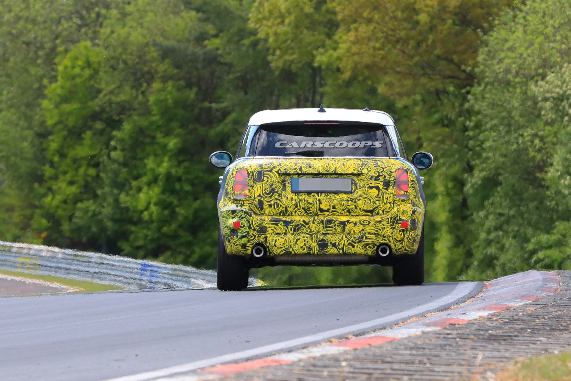 2021 MINI Countryman Shows Familiar Looking Skin And New Digital Instrument Cluster