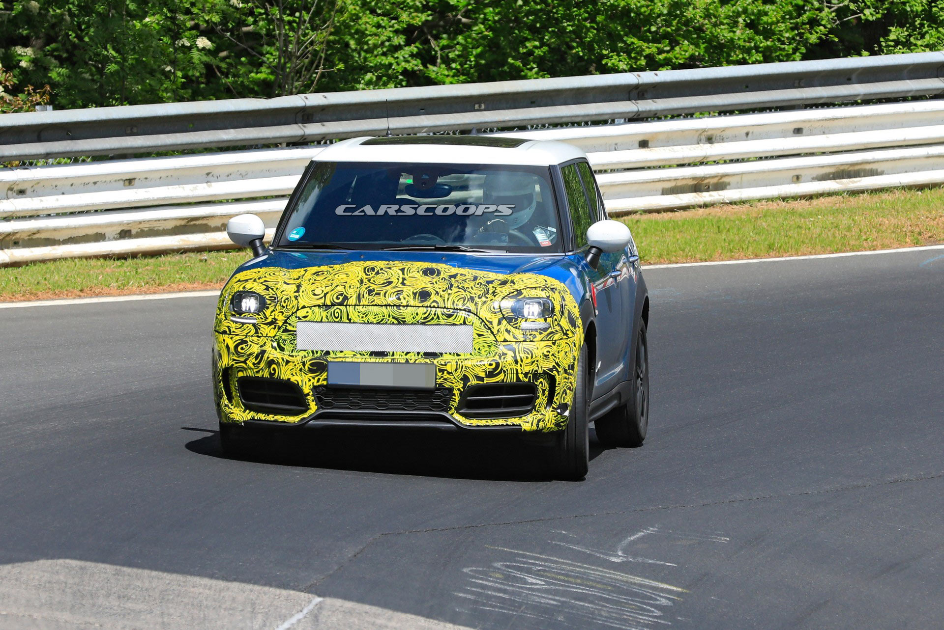 2021 MINI Countryman Shows Familiar Looking Skin And New Digital Instrument Cluster