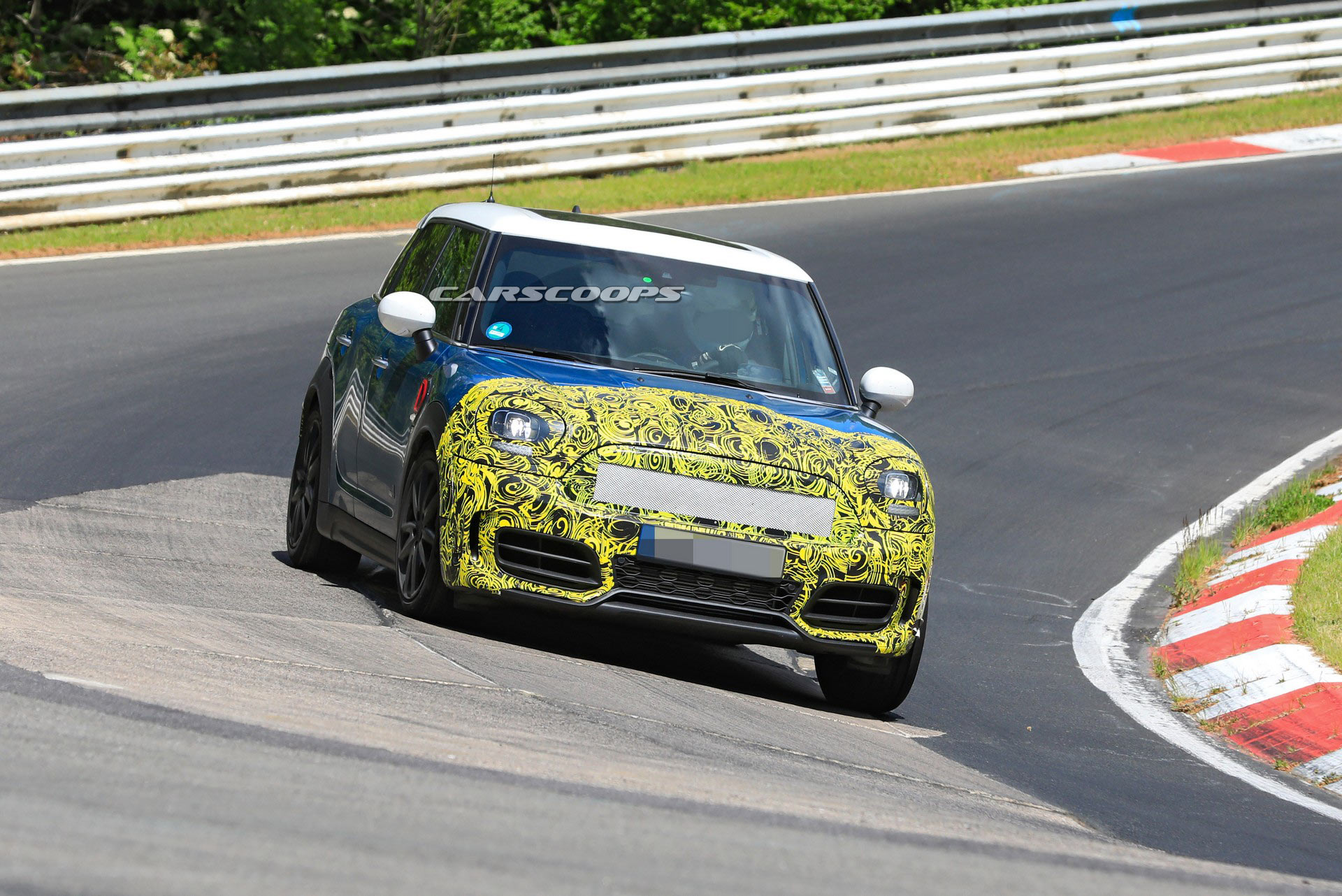 2021 MINI Countryman Shows Familiar Looking Skin And New Digital Instrument Cluster