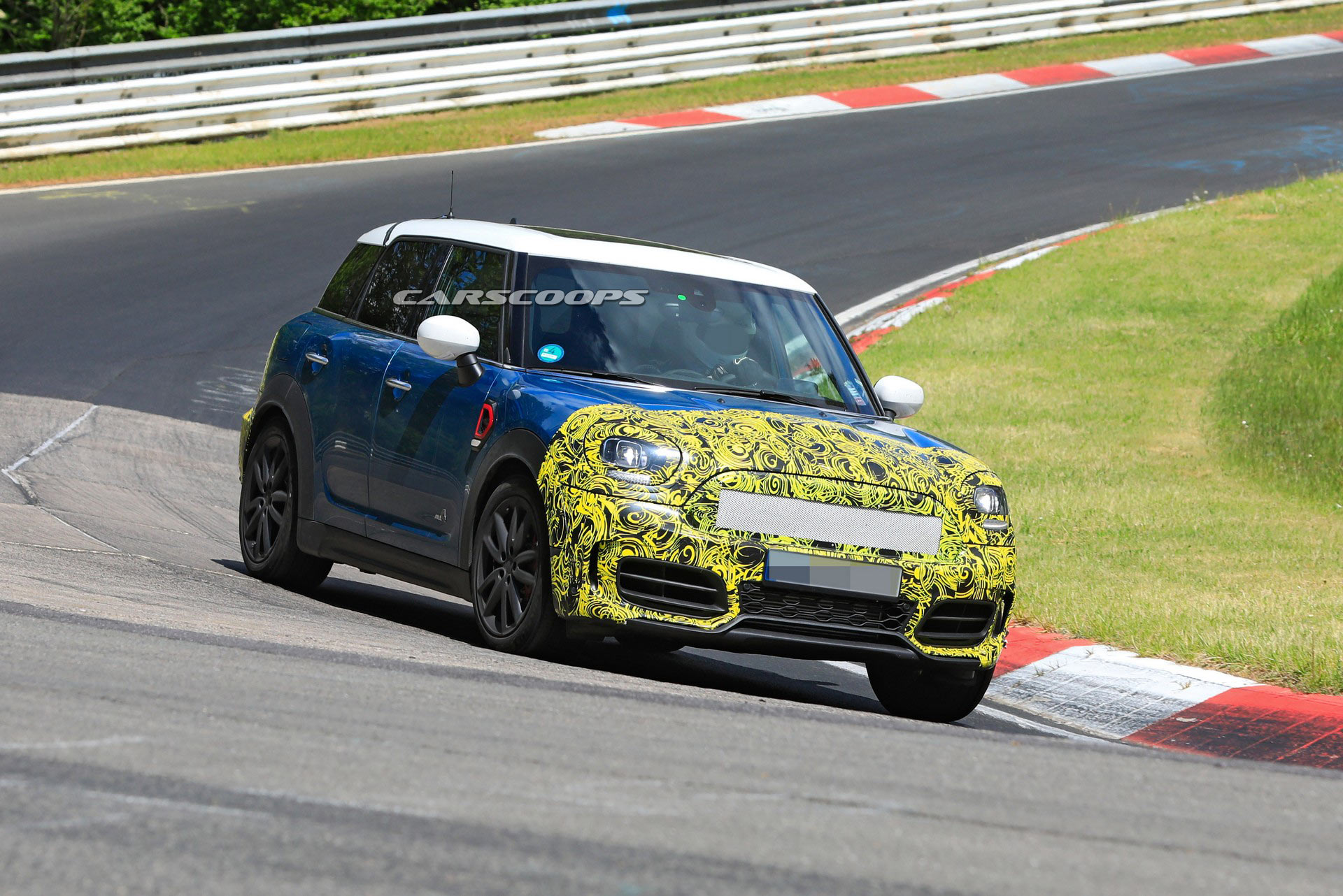 2021 MINI Countryman Shows Familiar Looking Skin And New Digital Instrument Cluster