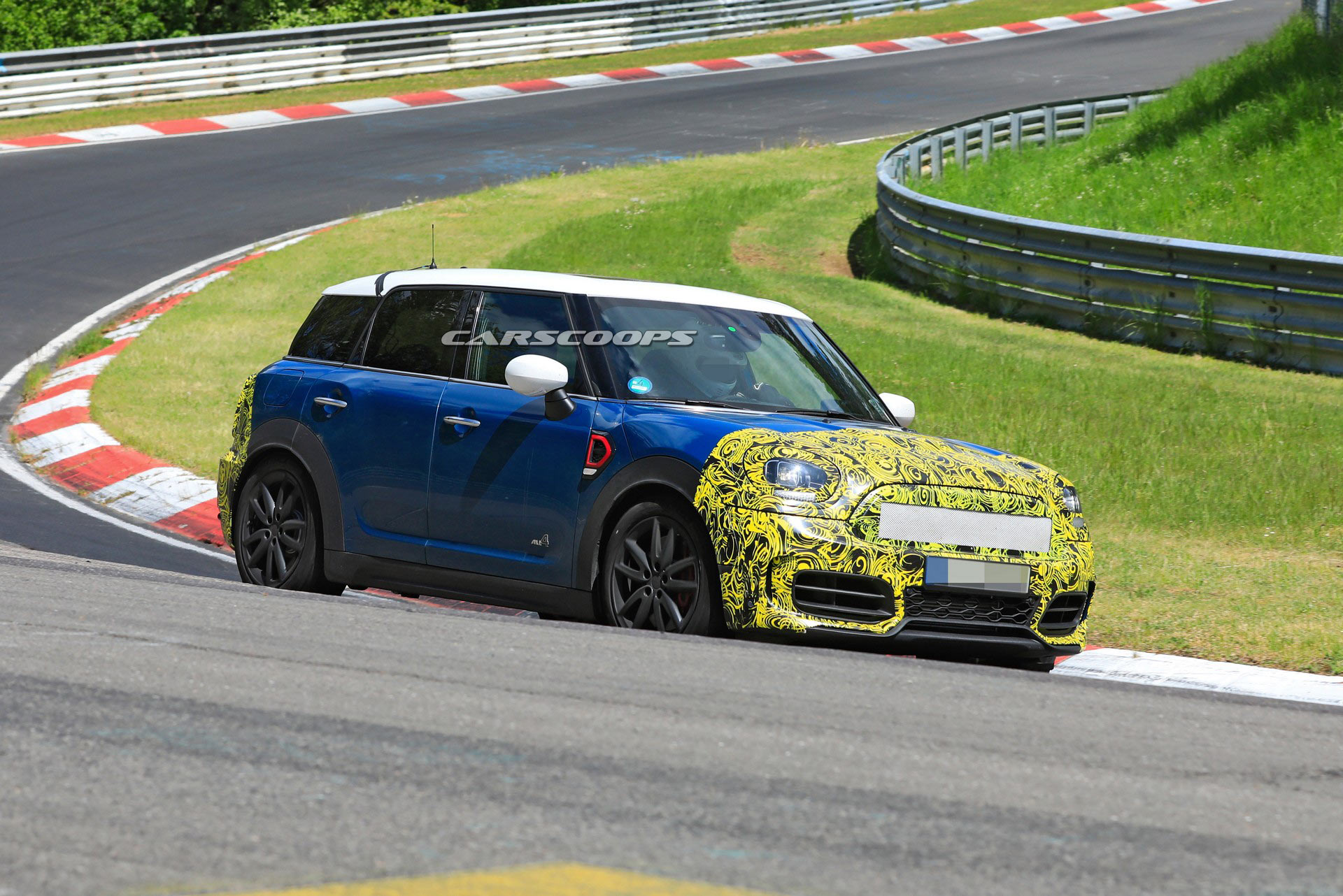 2021 MINI Countryman Shows Familiar Looking Skin And New Digital Instrument Cluster