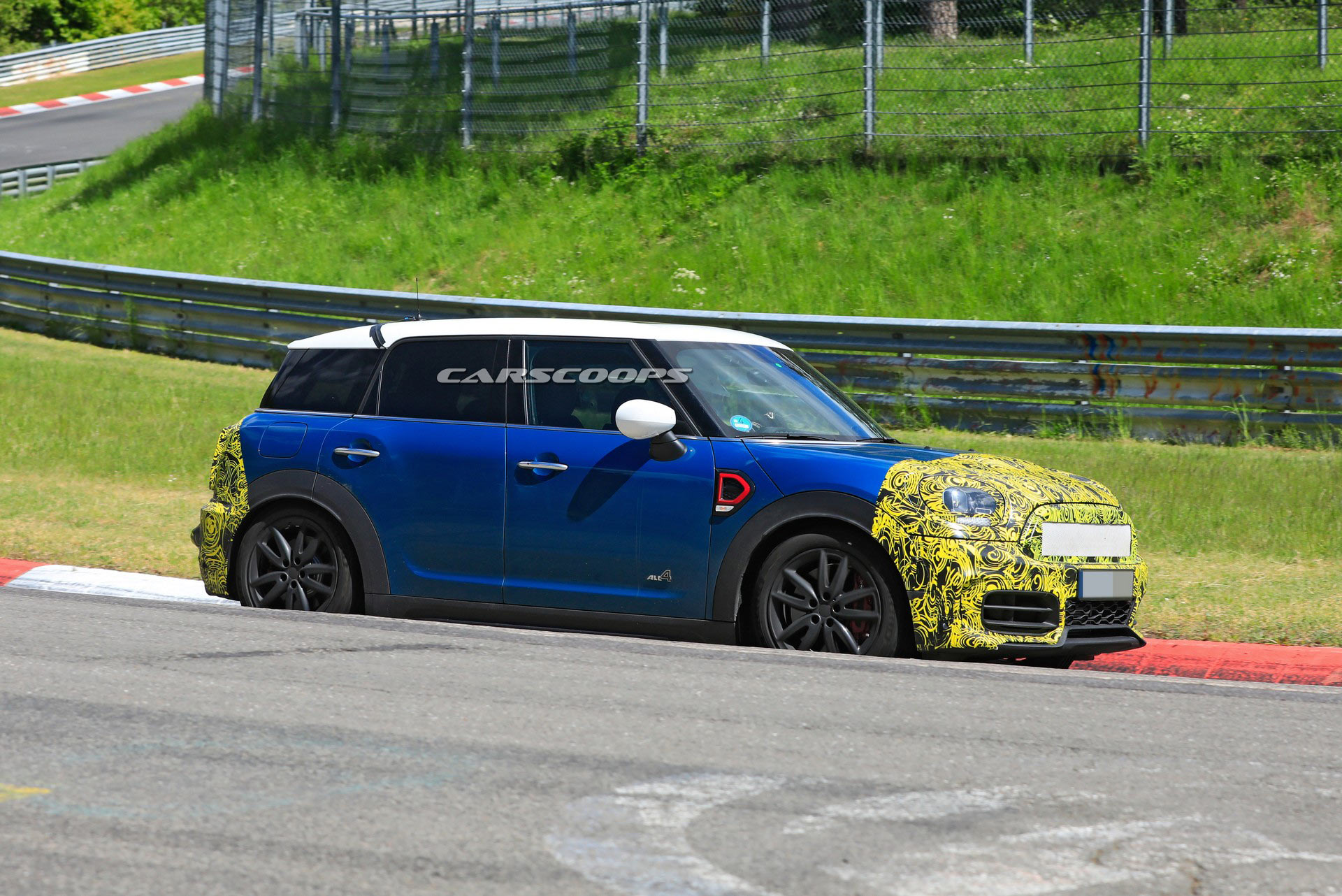 2021 MINI Countryman Shows Familiar Looking Skin And New Digital Instrument Cluster