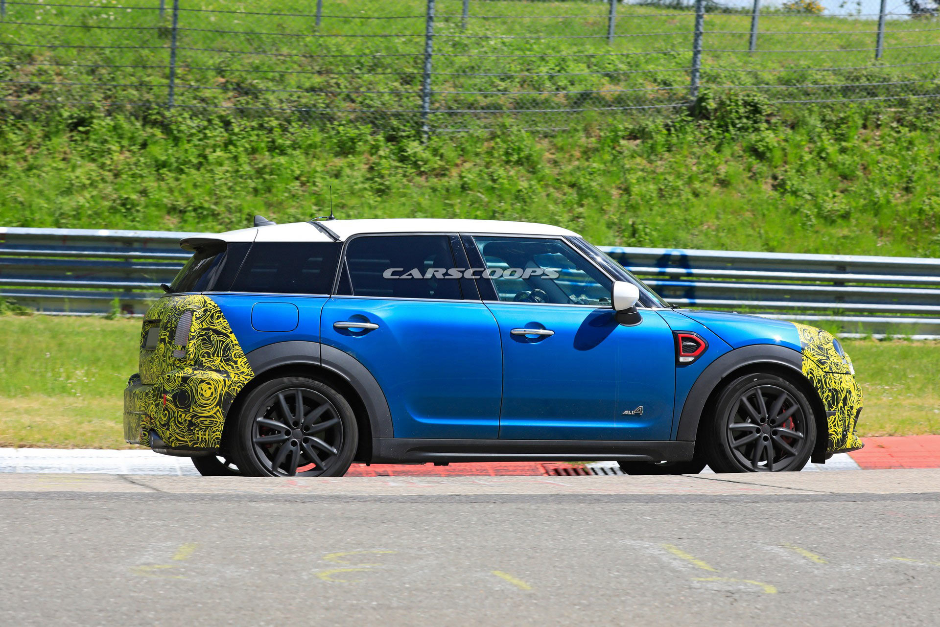 2021 MINI Countryman Shows Familiar Looking Skin And New Digital Instrument Cluster