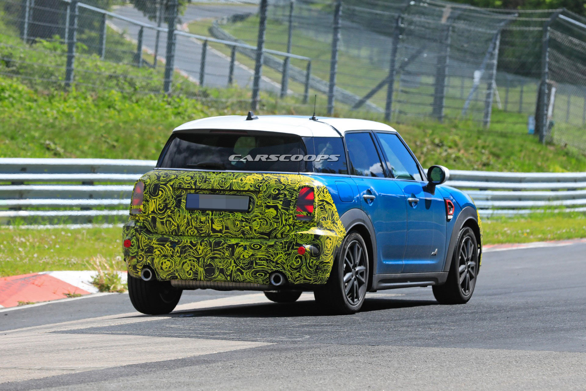 2021 MINI Countryman Shows Familiar Looking Skin And New Digital Instrument Cluster