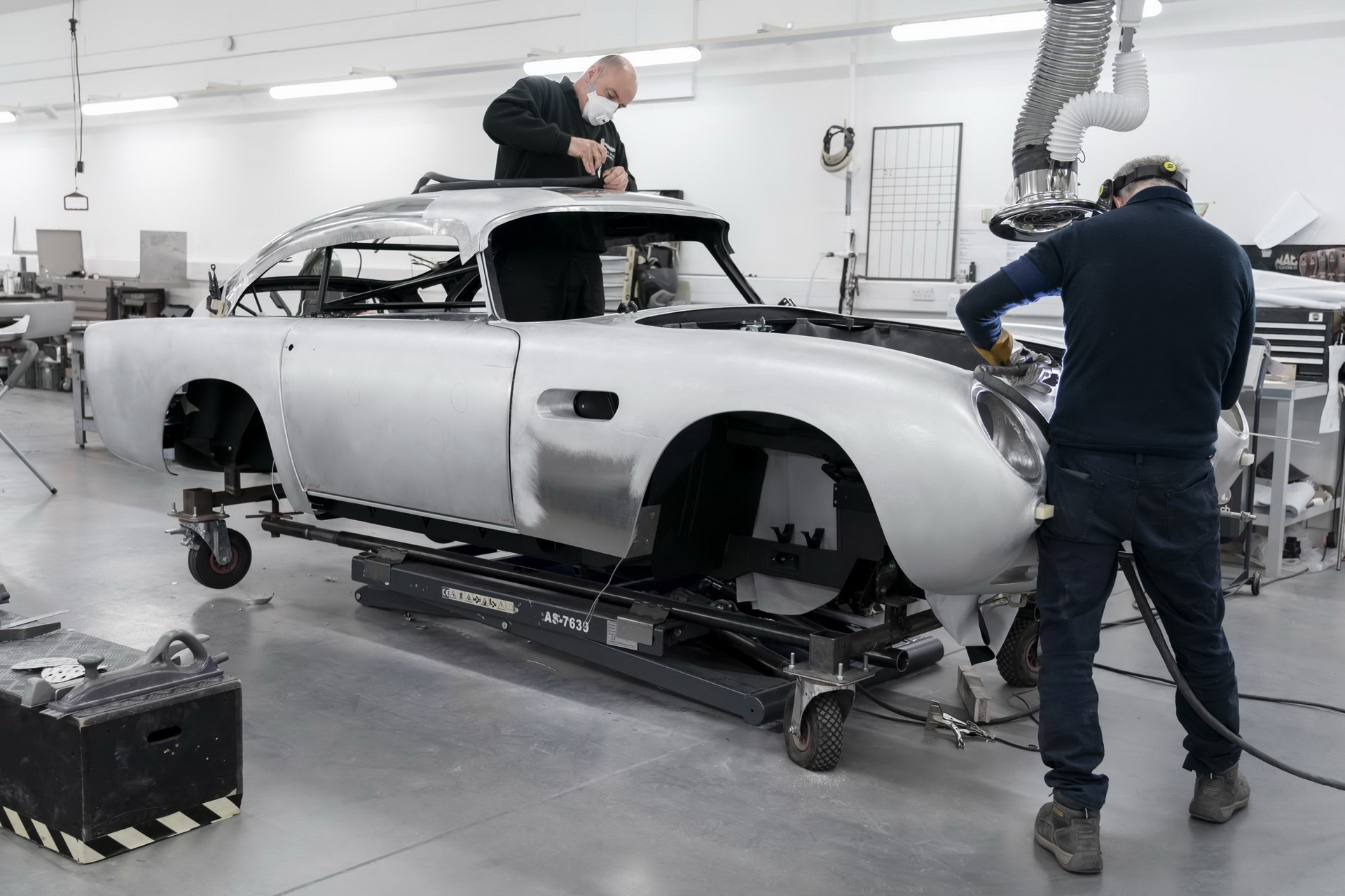 Aston Martin DB5 Goldfinger Continuation Back Into Production After 55-Year Hiatus