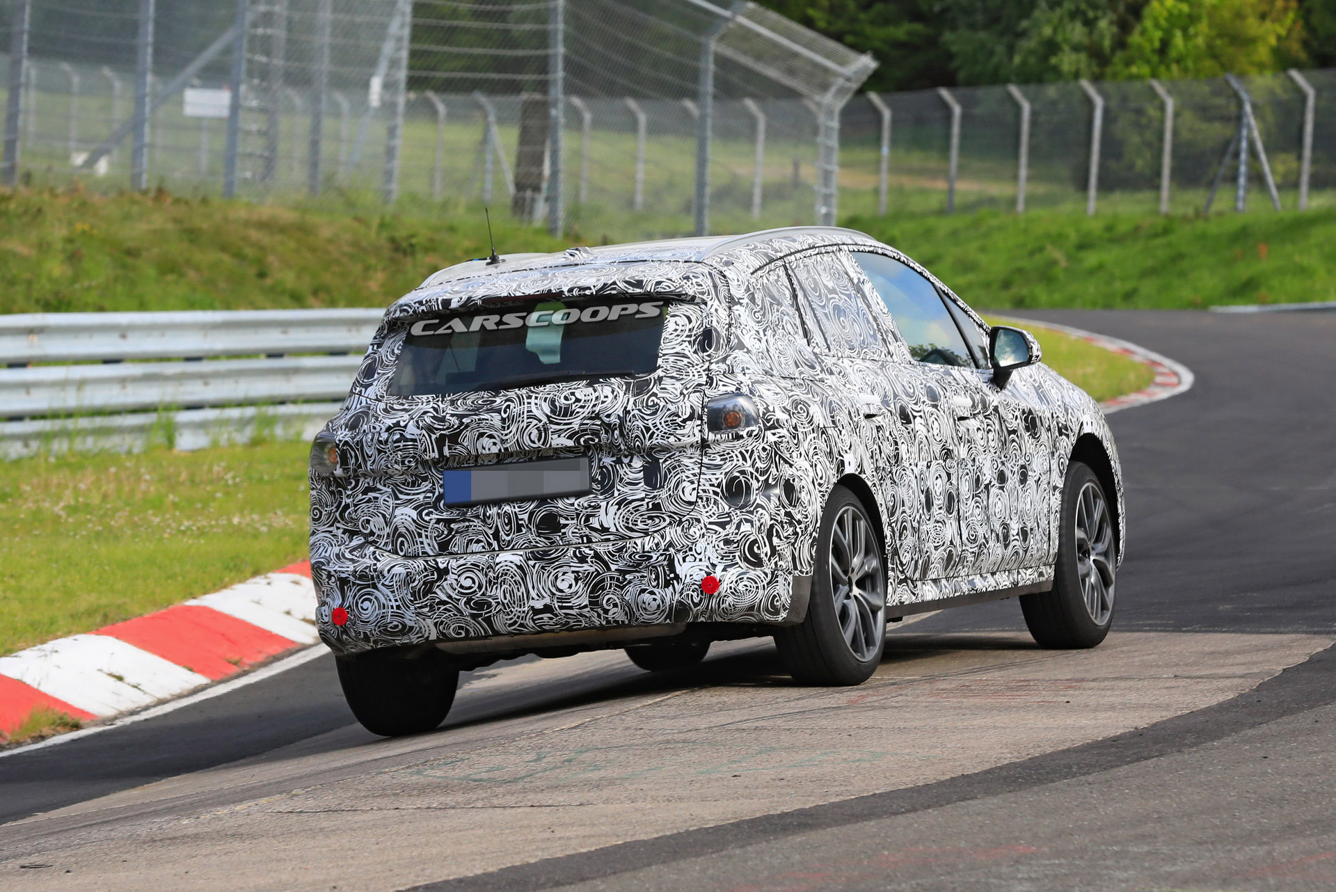 BMW Is Honing The New 2-Series Active Tourer Minivan On The ‘Ring