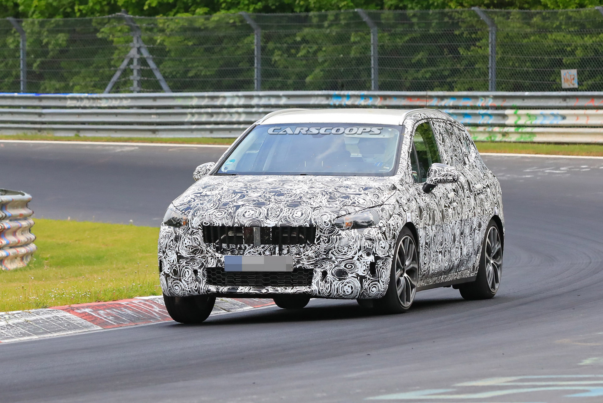 BMW Is Honing The New 2-Series Active Tourer Minivan On The ‘Ring