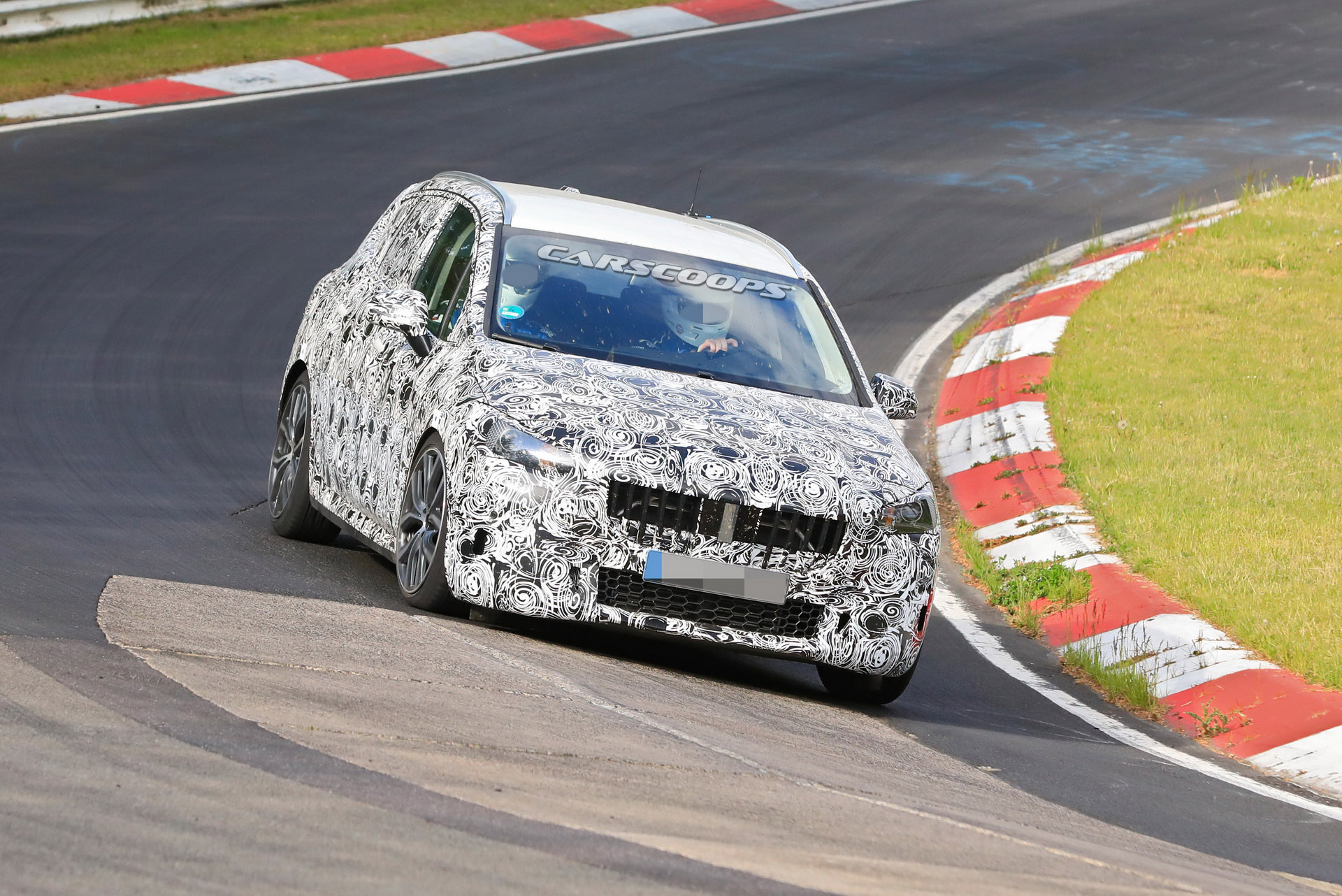 BMW Is Honing The New 2-Series Active Tourer Minivan On The ‘Ring
