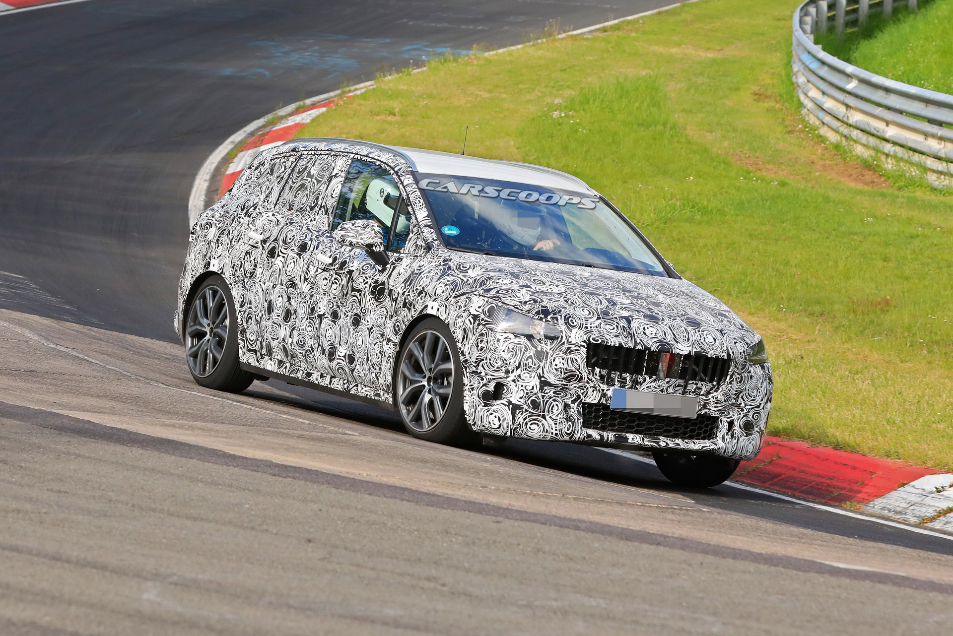 BMW Is Honing The New 2-Series Active Tourer Minivan On The ‘Ring