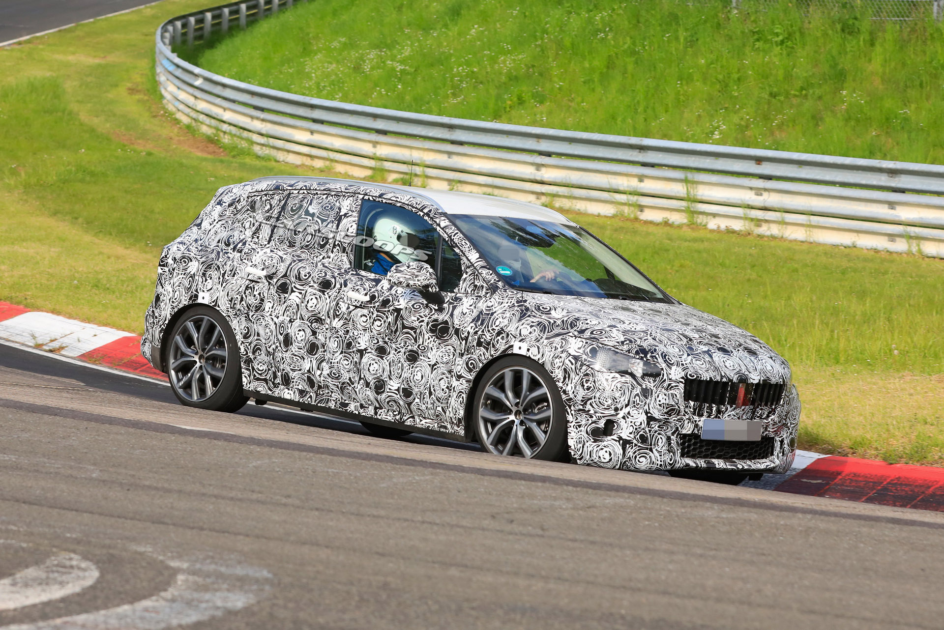 BMW Is Honing The New 2-Series Active Tourer Minivan On The ‘Ring
