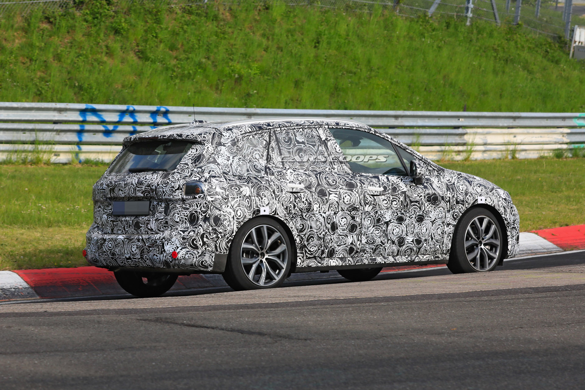 BMW Is Honing The New 2-Series Active Tourer Minivan On The ‘Ring