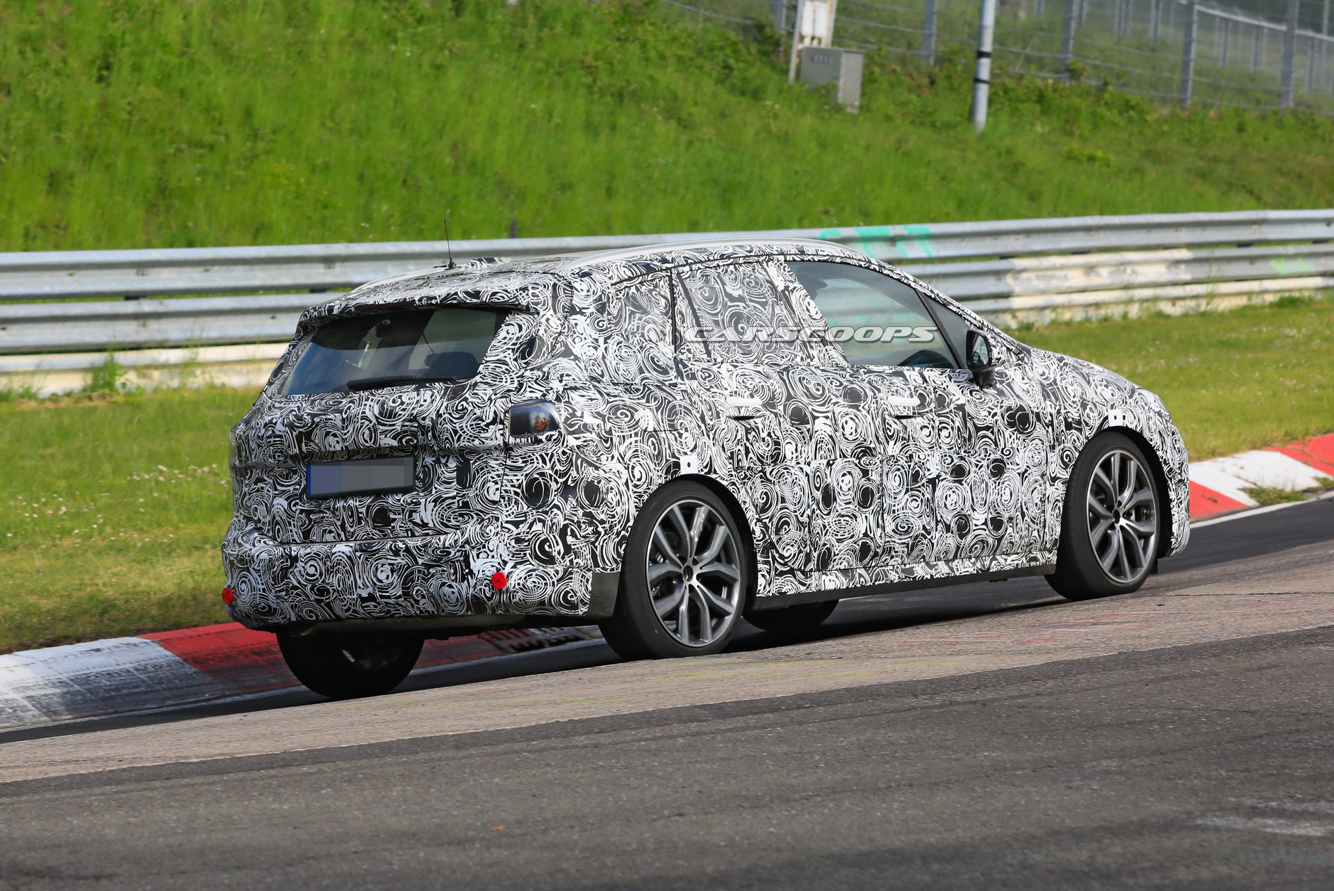 BMW Is Honing The New 2-Series Active Tourer Minivan On The ‘Ring
