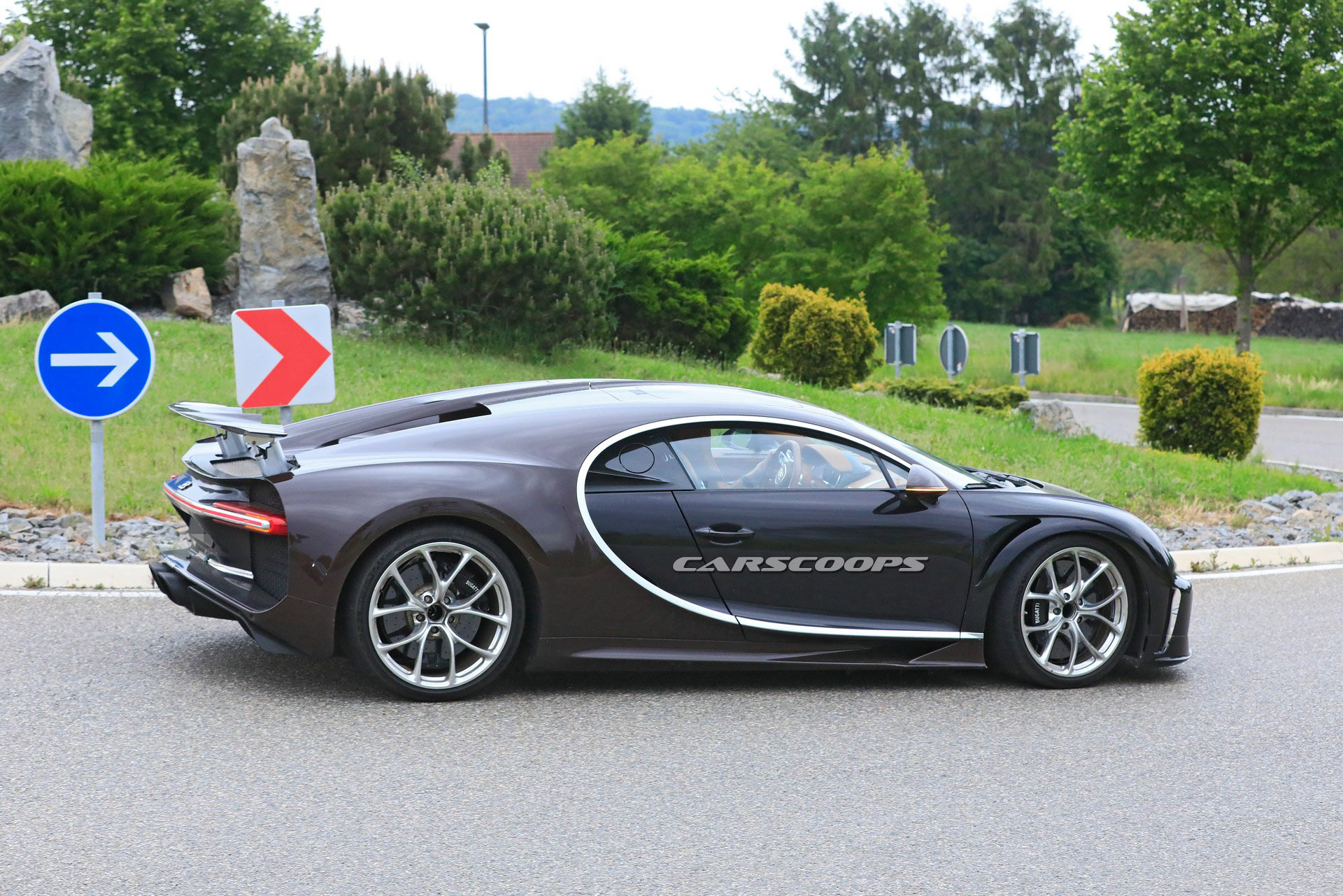 Mysterious Bugatti Chiron Prototype Is Part Super Sport, Part Something Else Entirely