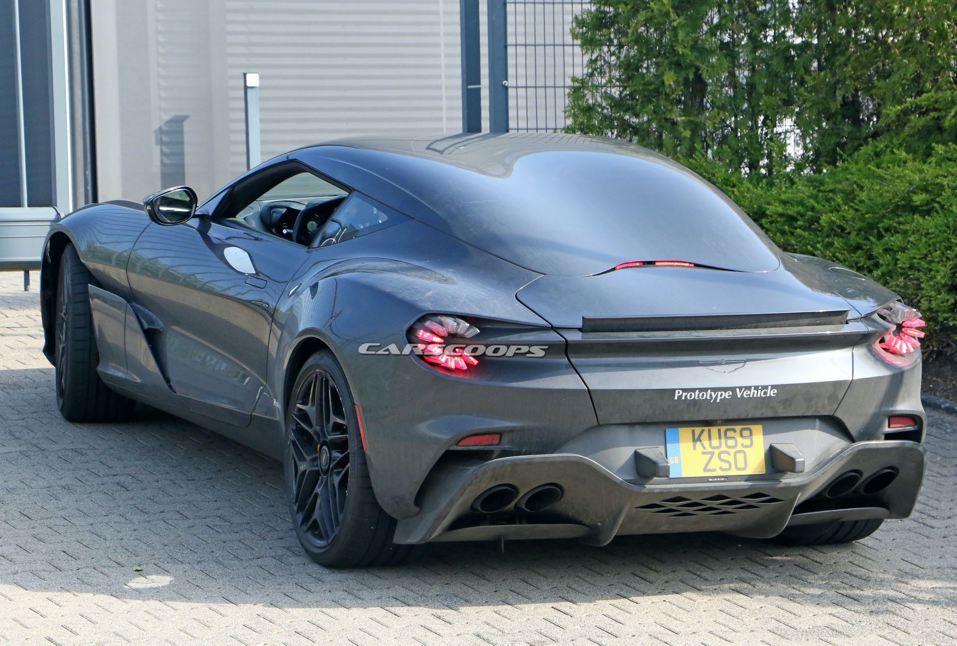 Naked Carbon Aston Martin DBS GT Zagato Looks Raw, Lightweight Special On The Way?