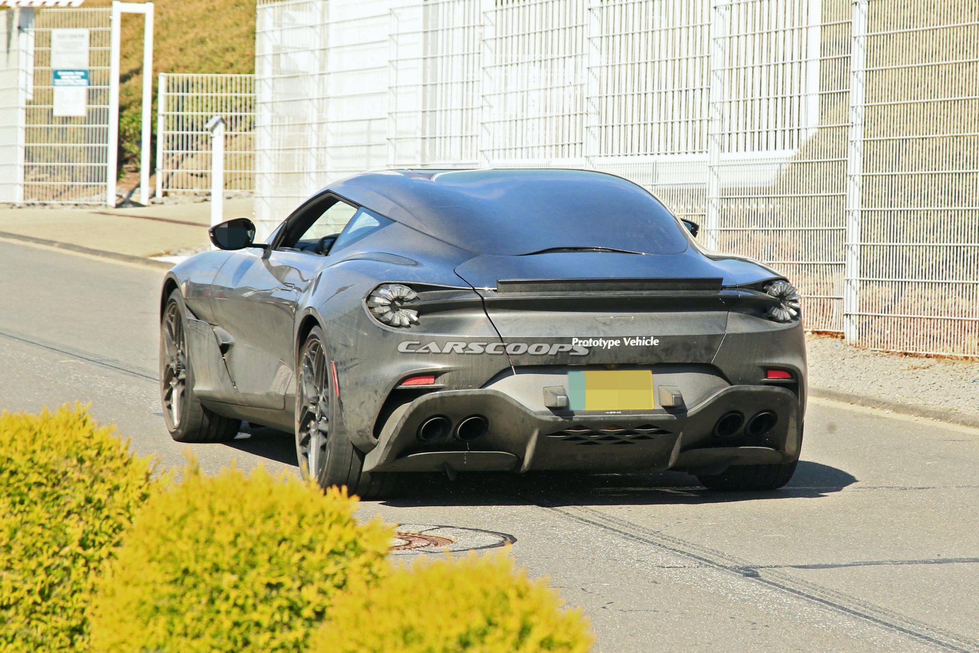 Naked Carbon Aston Martin DBS GT Zagato Looks Raw, Lightweight Special On The Way?