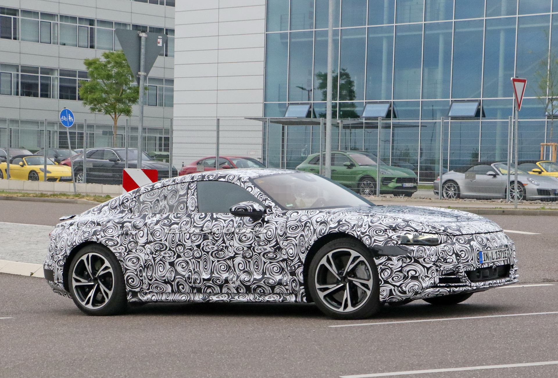 Spied: 2021 Audi E-Tron GT Will Be One Electrifying Machine