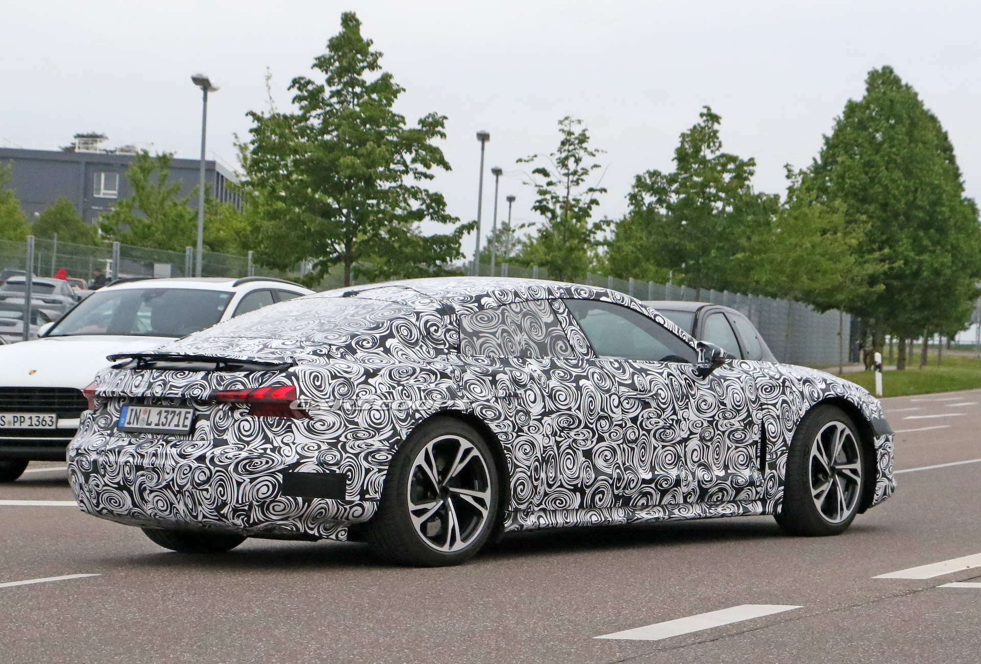 Spied: 2021 Audi E-Tron GT Will Be One Electrifying Machine