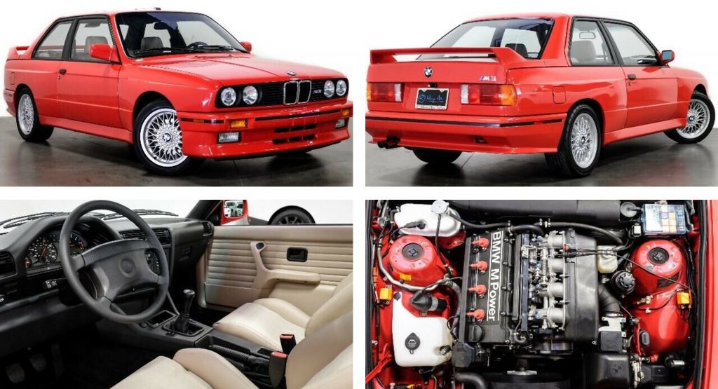  This Super-Low Mileage 1991 BMW E30 M3 Used To Be Owned By Paul Walker